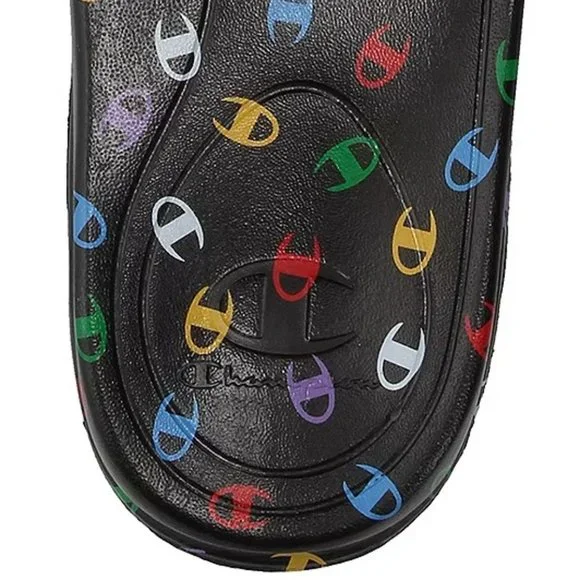 Champion MEGA TOSS C Pop MULTI Women's Slides New in Box w/Tags - Picture 5 of 11